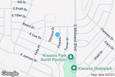 Map image of the property - 2119 Pearson Dr