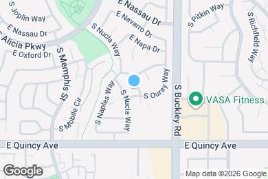 Map image of the property - 4177 S Olathe Way