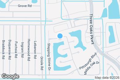 Map image of the property - 17410 Sterling Lake Dr
