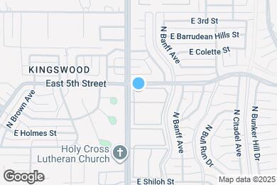 Map image of the property - Mica Apartments