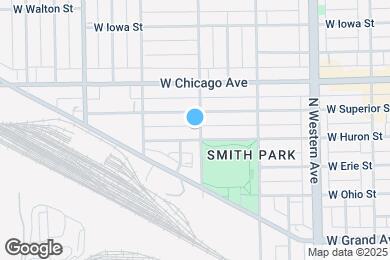 Map image of the property - 708 N Rockwell St