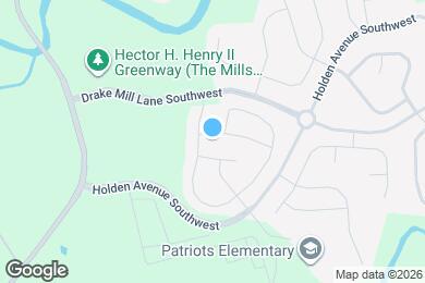 Map image of the property - 1500 Van Buren Ave SW