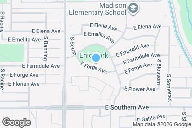 Map image of the property - 5316 E Forge Ave