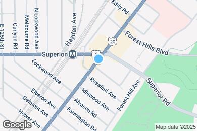 Map image of the property - 13420 Euclid Ave
