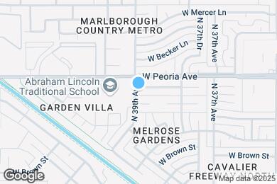Map image of the property - 3853 W North Ln