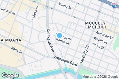 Map image of the property - 1716 Nanea St