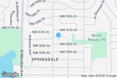Map image of the property - 4244 NW 56th Terrace