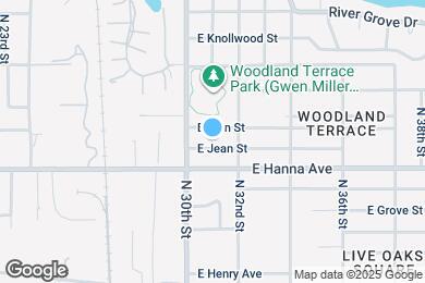 Map image of the property - 3010 E Jean St