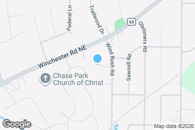 Map image of the property - 107 Old Mill Cir