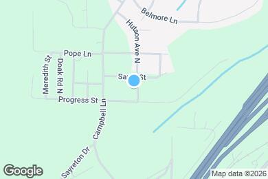 Map image of the property - 2026 Progress St
