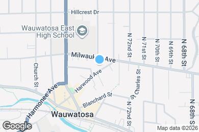 Map image of the property - 7352 Harwood Ave