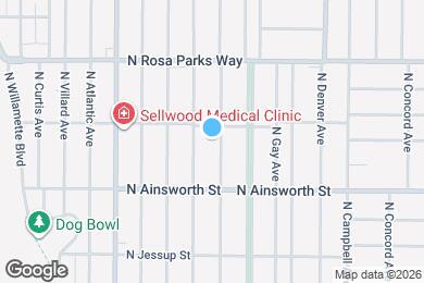 Map image of the property - 6205 N Boston Ave