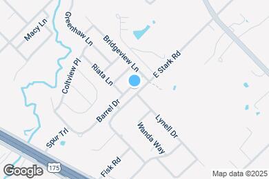 Map image of the property - 1342 Barrel Dr