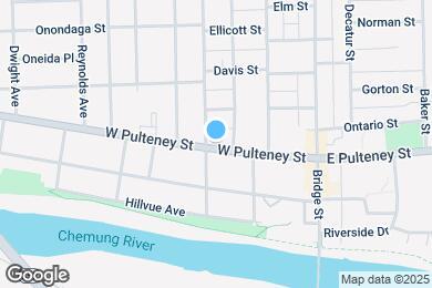 Map image of the property - 107 W Pulteney St