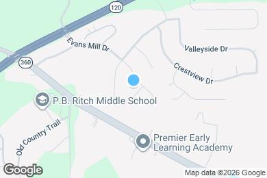 Map image of the property - 30 Evans Mill Ct
