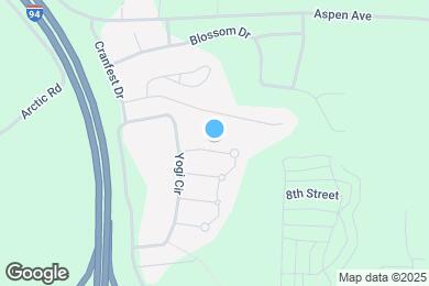 Map image of the property - 619 Sandy Beach Court