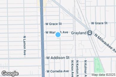 Map image of the property - 4704 W Waveland Ave