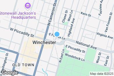 Map image of the property - 208 N Kent St