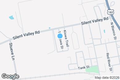 Map image of the property - 150 Tonkawa Trl