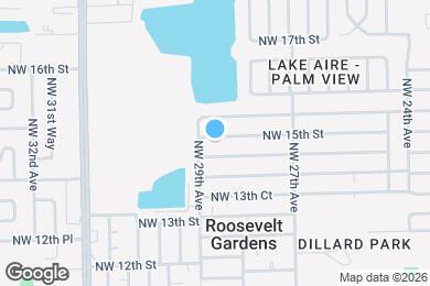 Map image of the property - 2860 NW 15th St