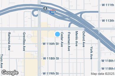 Map image of the property - 11502 Birch Ave