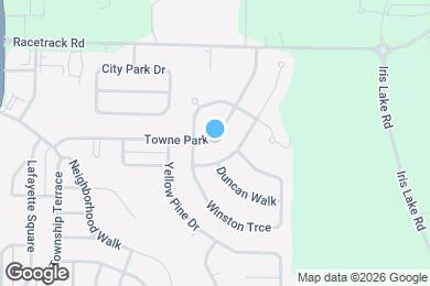 Map image of the property - 5020 Towne Park Dr
