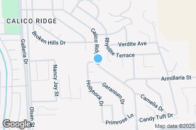 Map image of the property - 4567 Calico Ridge Dr