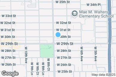 Map image of the property - 760 W 30th St