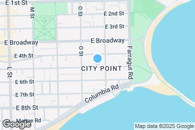 Map image of the property - 818 E 5th St