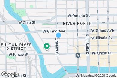 Map image of the property - 331 W Illinois St