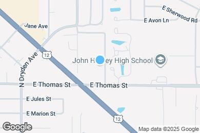Map image of the property - 1505 N Windsor Dr