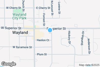 Map image of the property - 122 S Locust St