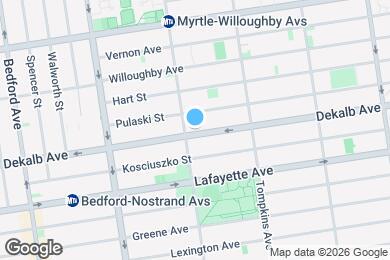 Map image of the property - BRAND NEW SPACIOUS Flex 2 Bed Duplex in Bed Stuy!