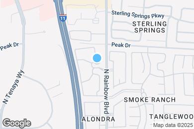 Map image of the property - The Met Las Vegas