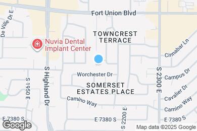 Map image of the property - 7187 S Villandrie Ln