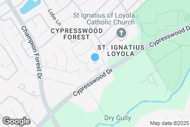 Map image of the property - Lodge at Cypresswood Apartments