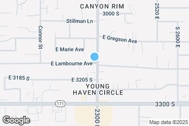 Map image of the property - 2435 E Lambourne Ave