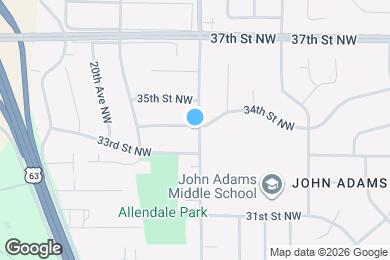 Map image of the property - 3317 18th Ave NW