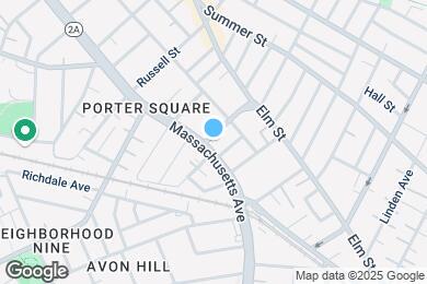 Map image of the property - 1979 Massachusetts Ave