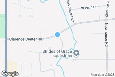 Map image of the property - 8177 Clarence Center Rd