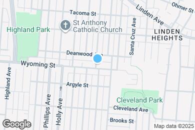 Map image of the property - 2303 Wyoming St