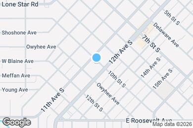Map image of the property - 1111 10th St S