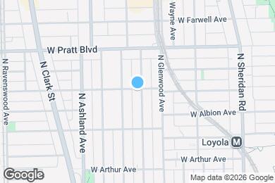 Map image of the property - 6656 N Newgard Ave