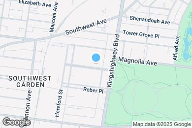 Map image of the property - 4935 Magnolia Ave