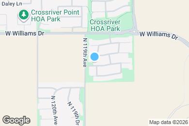Map image of the property - 11838 W Foothill Dr