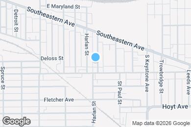 Map image of the property - 420 Hamilton Ave
