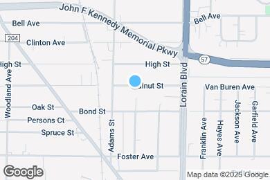 Map image of the property - 558 Walnut St