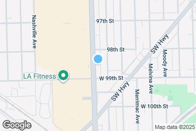 Map image of the property - 9825 Ridgeland Ave
