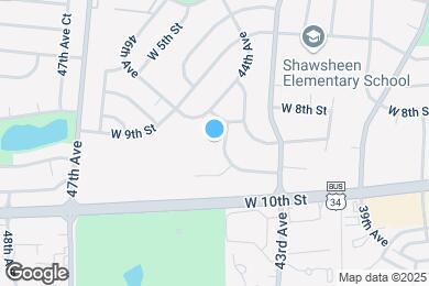 Map image of the property - 909 44th Avenue Ct