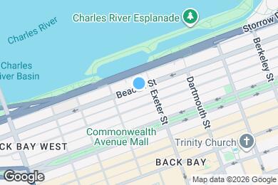 Map image of the property - 313 Beacon St